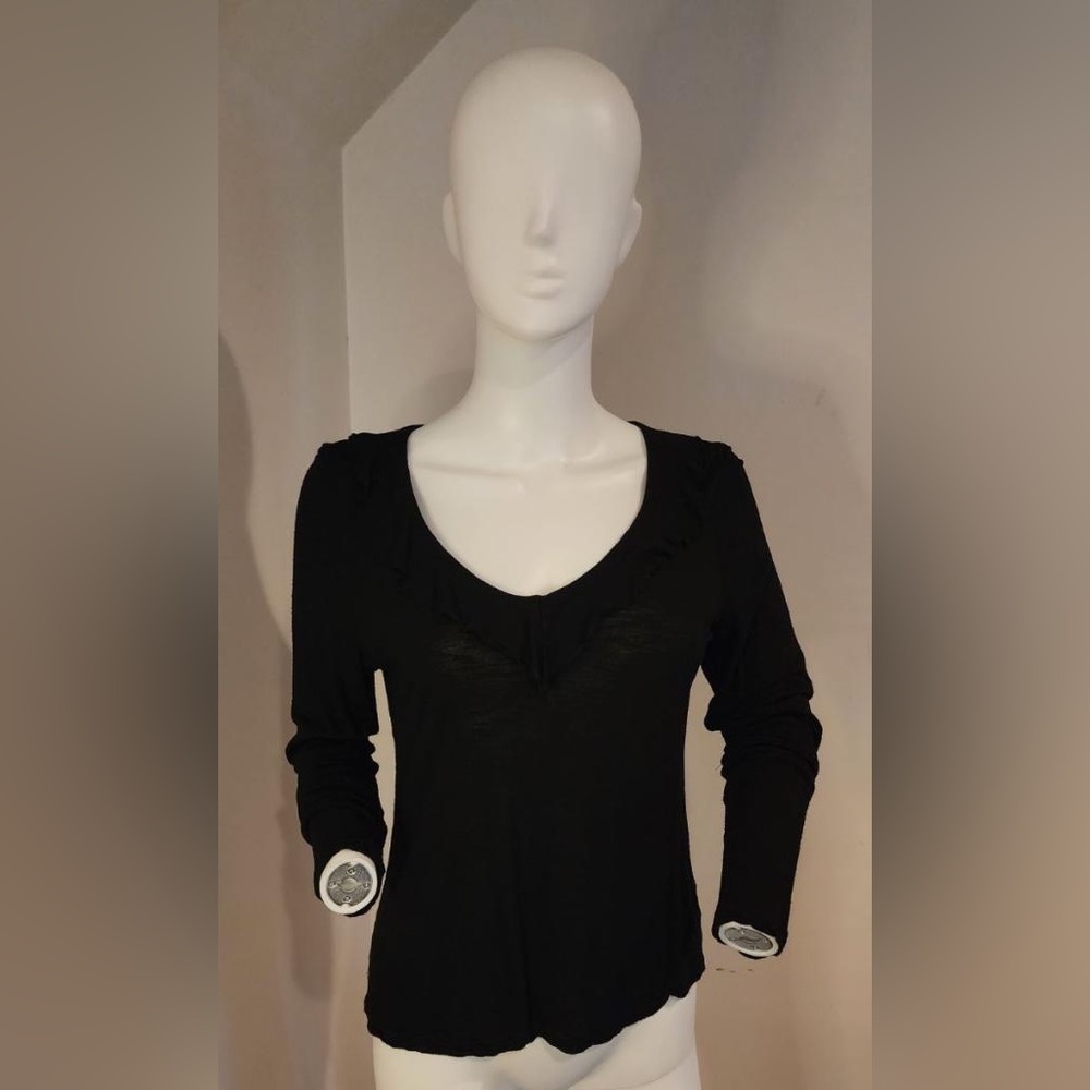Black Long Sleeve Shirt Size Small Fresh Produce